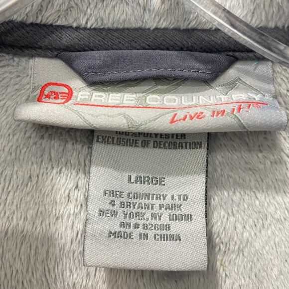 Free Country gray Large jacket - Picture 4 of 9